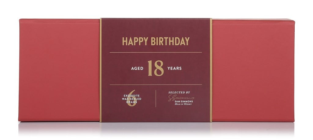 18 Year Old Whisky 6 Dram Tasting Set 6 x 30ml.