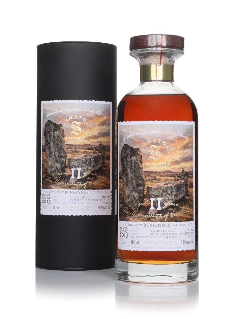 Benrinnes 11 Year Old 2015 - The Monuments of Scotland (Signatory) 70cl