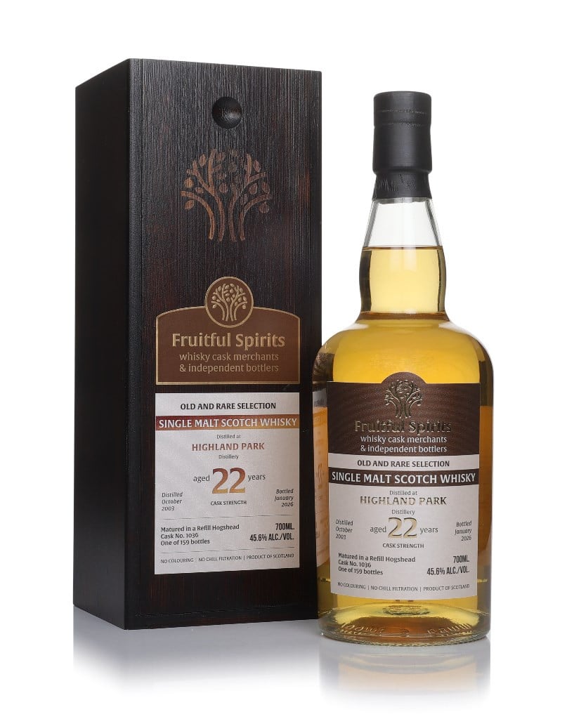 Highland Park 22 Year Old 2003 (cask 1036) - Fruitful Spirits 70cl
