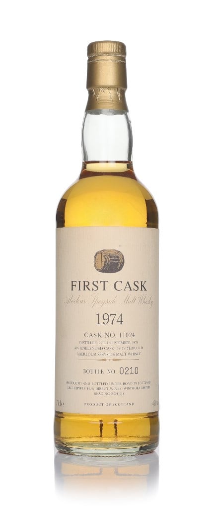 Aberlour 19 Year Old 1974 (cask 11024) - First Cask 70cl