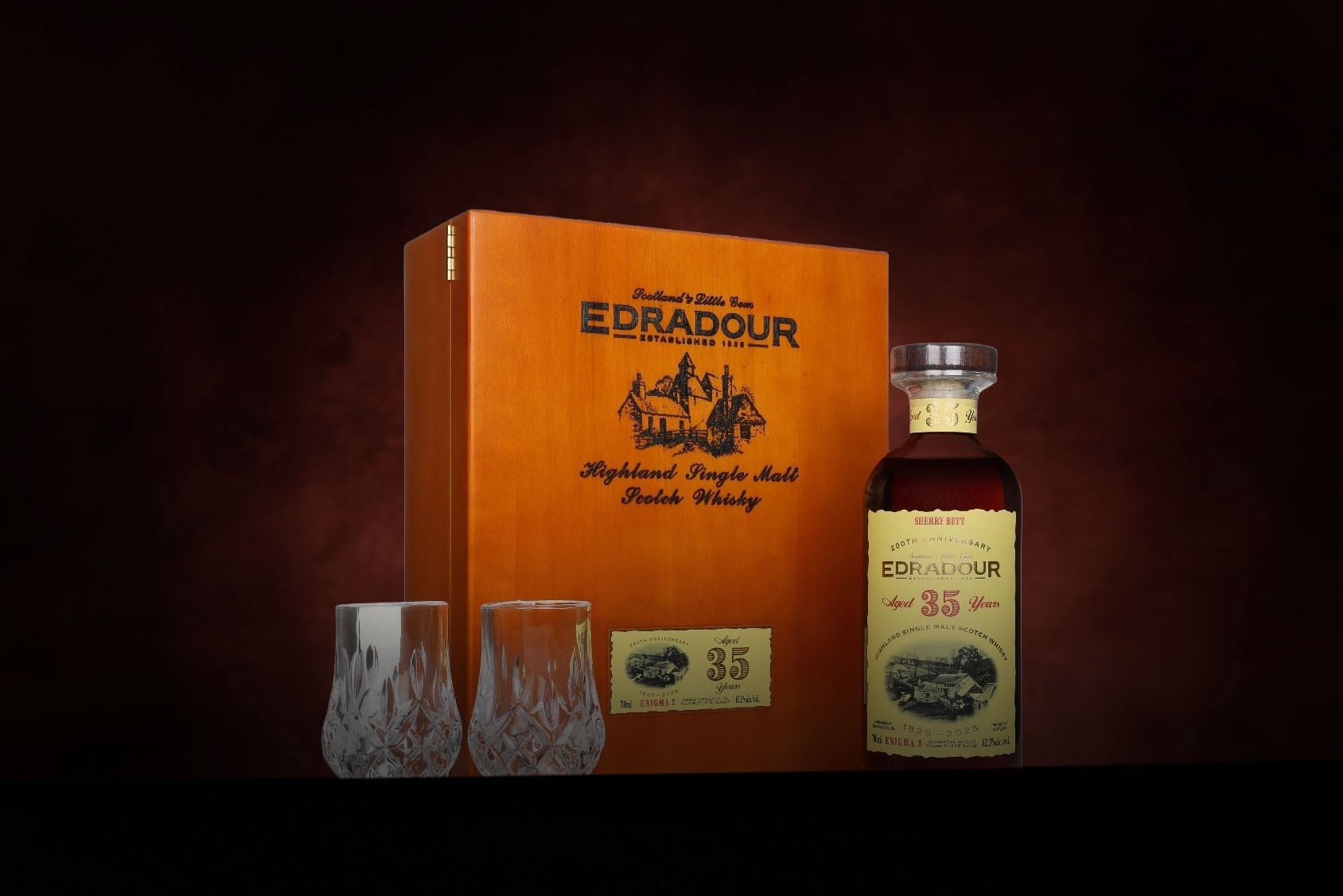 *COMPETITION* Edradour 35 Year Old 1989 (cask 368) - Enigma No. 2 Whisky Ticket 70cl