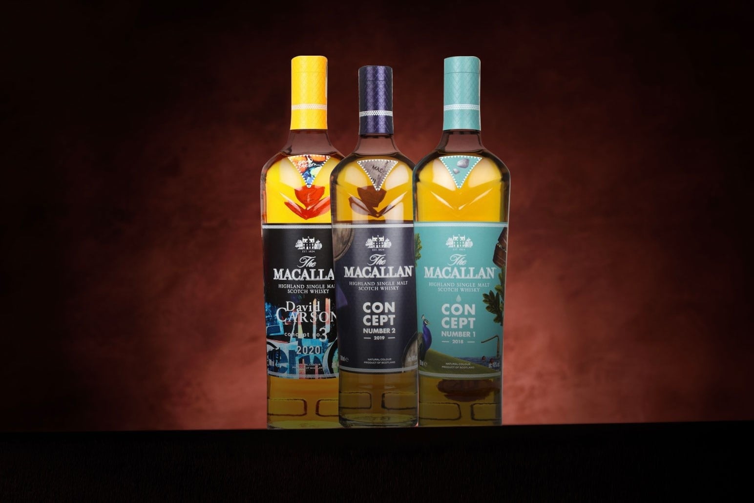 *COMPETITION* The Macallan Concept Whisky Collection (3) Ticket 70cl