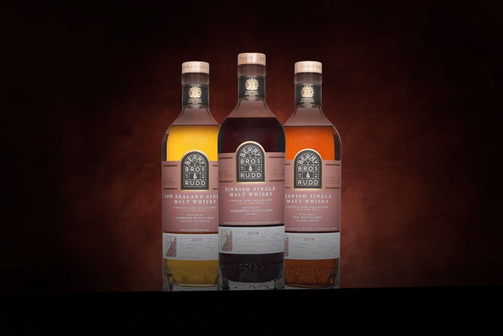 *COMPETITION* Berry Bros. Odyssey Range New World Whisky Collection (3) Ticket