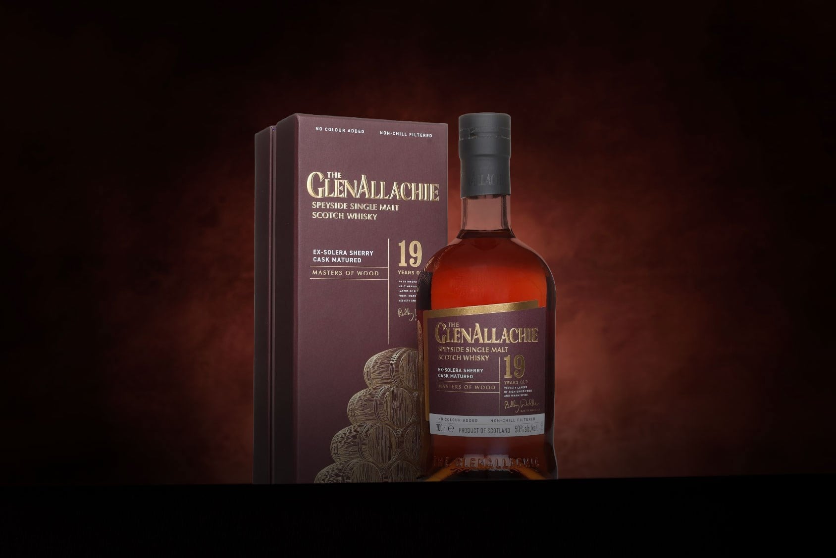 *COMPETITION* GlenAllachie 19 Year Old Ex-Solera Sherry Cask Matured - Masters Of Wood Collection Whisky Ticket 70cl