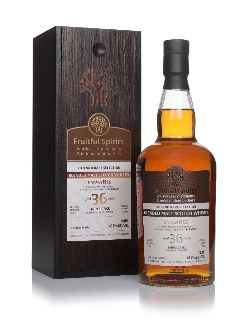 EnviaBle (Burnside) 36 Year Old 1989 - (Fruitful Spirits) 70cl