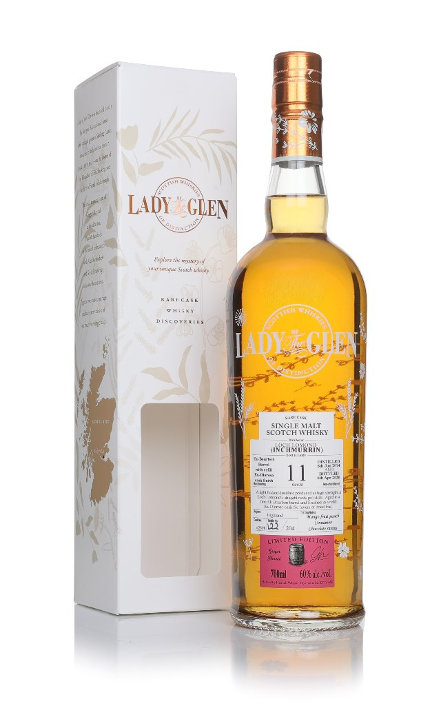 Inchmurrin 11 Year Old 2014 (cask 2898) - Lady of the Glen (Hannah Whisky Merchants) 70cl