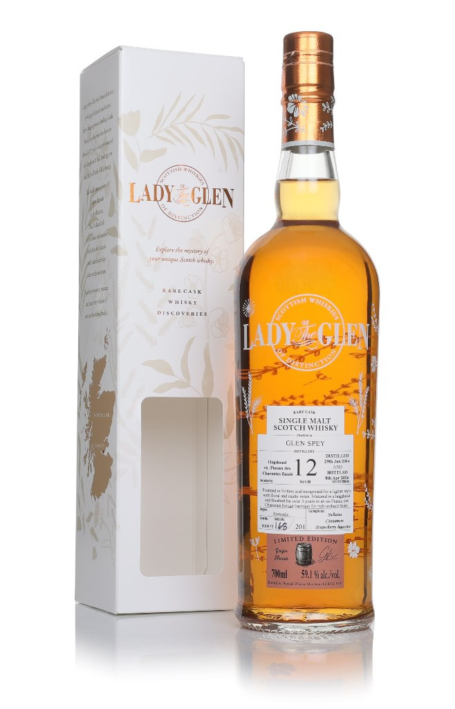 Glen Spey 12 Year Old 2014 (cask 800873) - Lady of the Glen (Hannah Whisky Merchants) 70cl