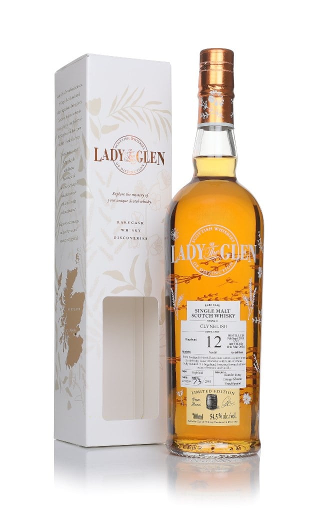 Clynelish 12 Year Old 2013 (cask 231584) - Lady of the Glen (Hannah Whisky Merchants) 70cl
