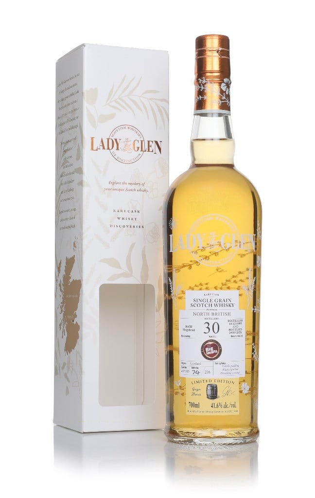 North British 30 Year Old 1995 (cask 55185) - Lady of the Glen (Hannah Whisky Merchants) 70cl