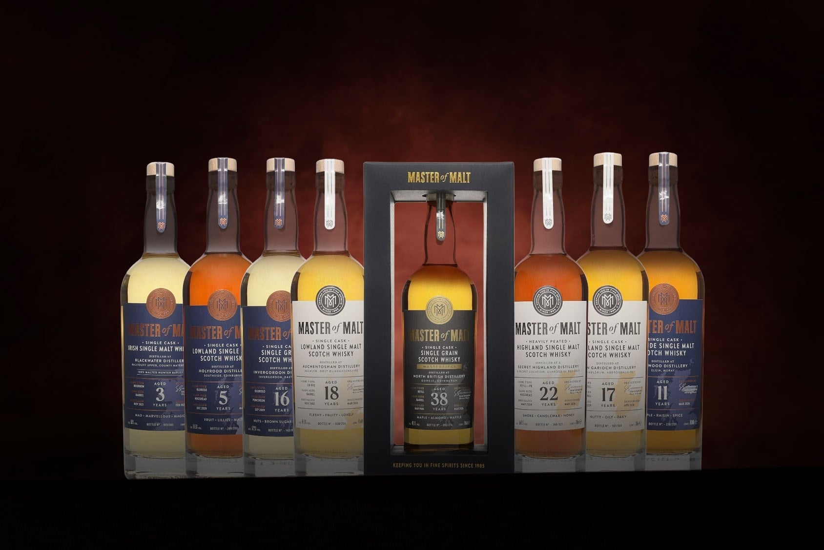 *COMPETITION* Master of Malt Single Cask Whisky Collection (8) Ticket