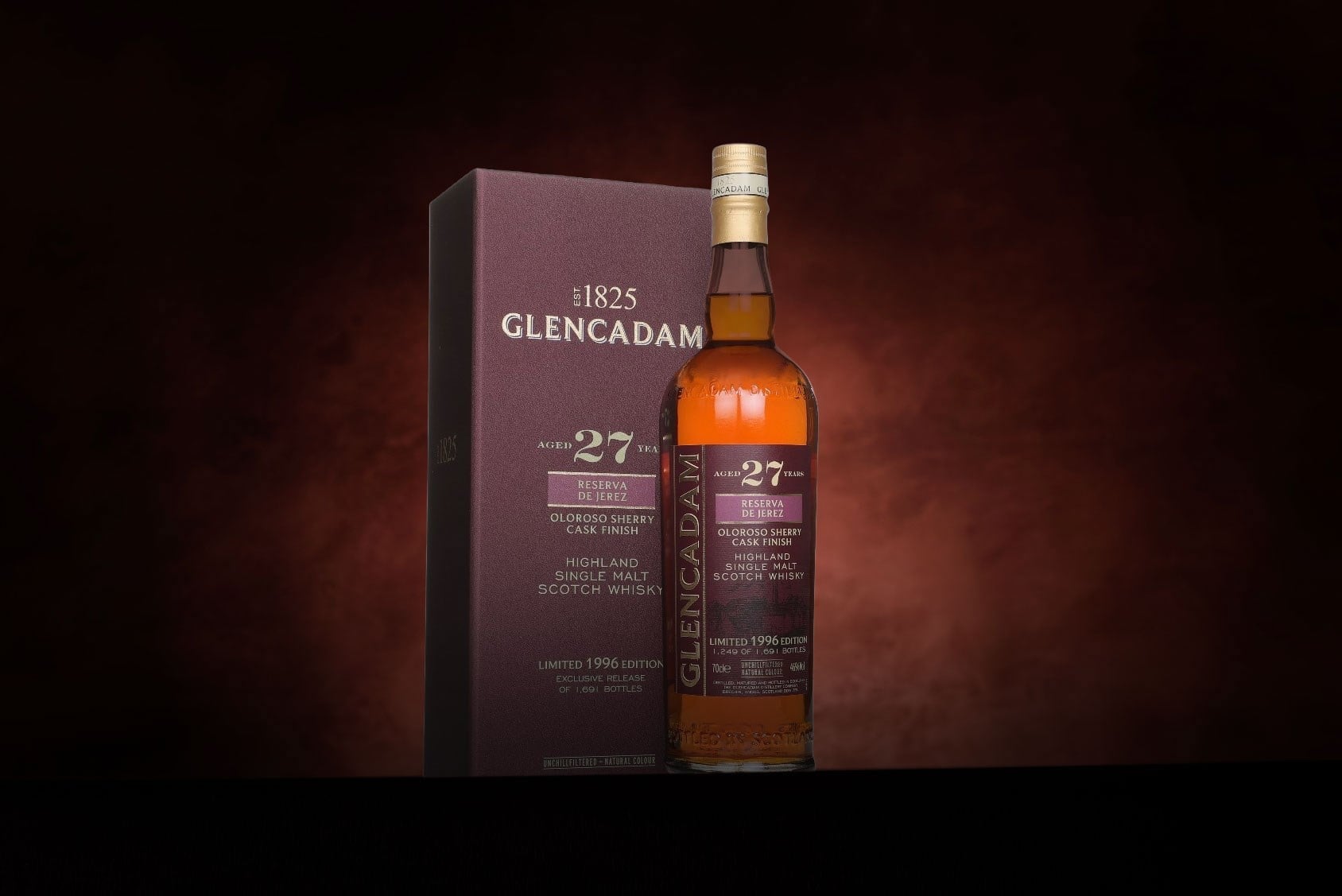 *COMPETITION* Glencadam 27 Year Old 1996 Reserva de Jerez Whisky Ticket