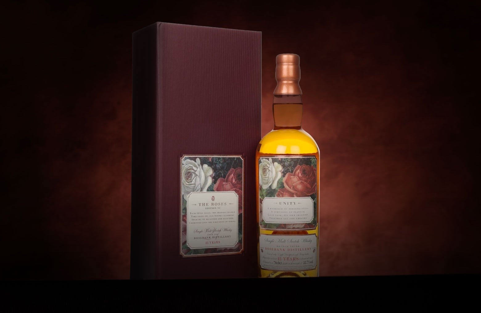*COMPETITION* Rosebank 21 Year Old - The Roses Edition #6 'Unity' Whisky Ticket 70cl