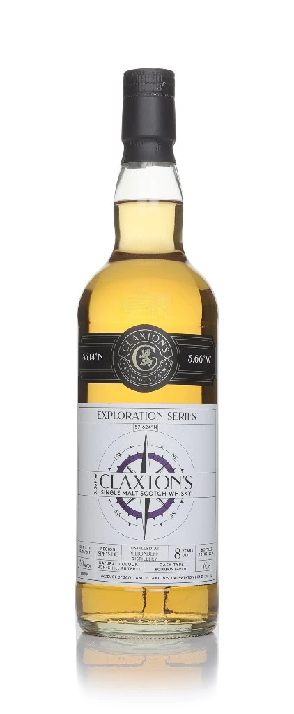 Miltonduff 8 Year Old 2017 - Exploration Series (Claxton's)