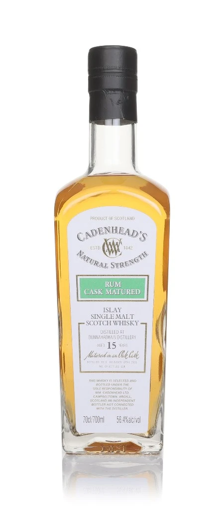 Bunnahabhain 15 Year Old 2010 - Cadenhead's Natural Strength