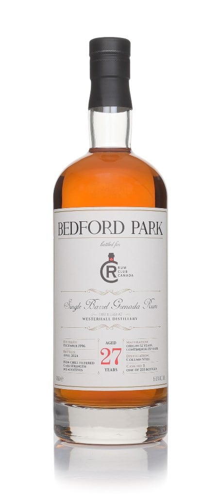 Westerhall 27 Year Old 1996 (cask 3) - Bedford Park 70cl
