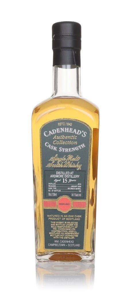 Ardmore 15 Year Old 2010 - Cadenhead's Authentic Collection 70cl