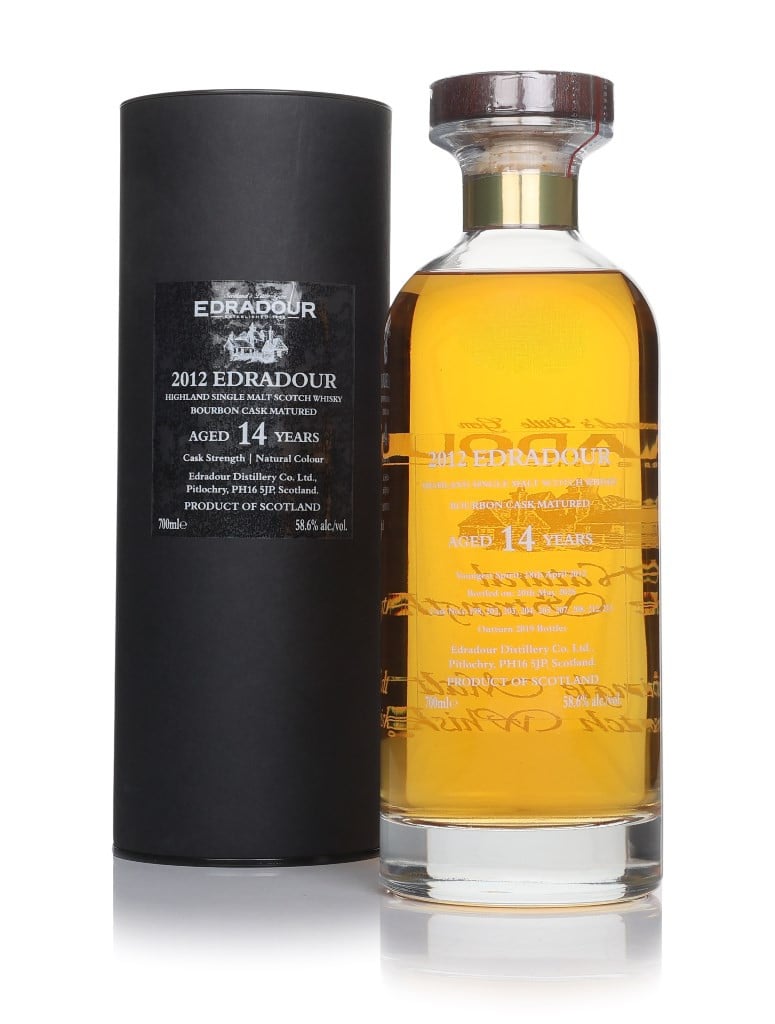 Edradour 14 Year Old 2012 Bourbon Barrels - Ibisco Decanter 70cl