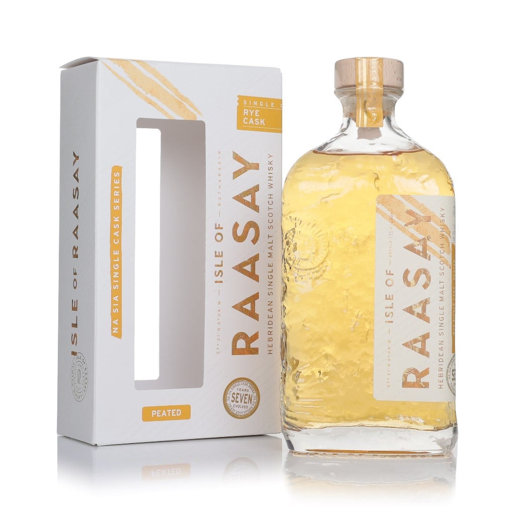 Isle of Raasay 7 Year Old Na Sia Single Cask Series - American Rye Cask Peated 70cl