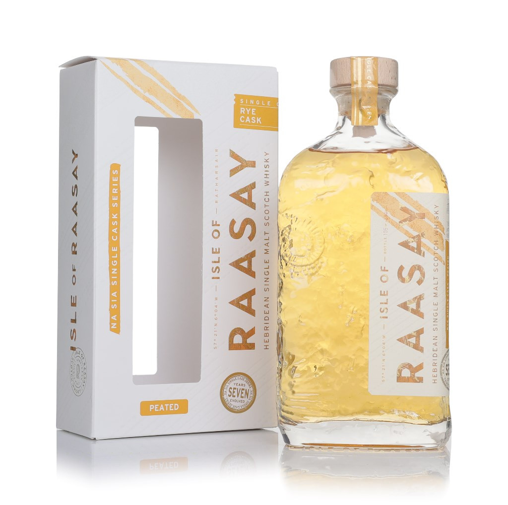 Isle of Raasay 7 Year Old Na Sia Single Cask Series - American Rye Cask Peated 70cl