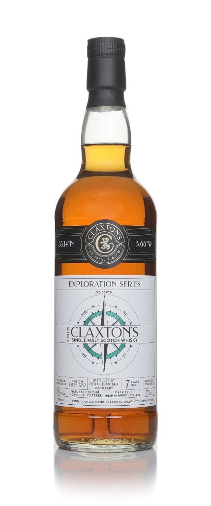 Royal Brackla 7 Year Old 2018 - Exploration Series (Claxton's) 70cl