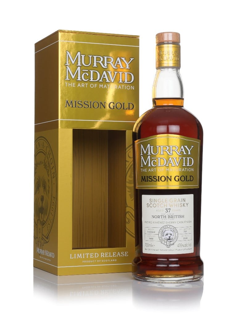 North British 37 Year Old 1988 - Mission Gold (Murray McDavid) 70cl
