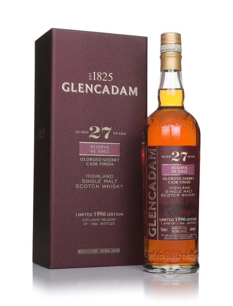Glencadam 27 Year Old 1996 Reserva de Jerez 70cl