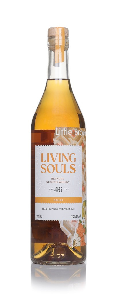 Living Souls X Little Brown Dog Blended Scotch Whisky 46 Year Old 70cl