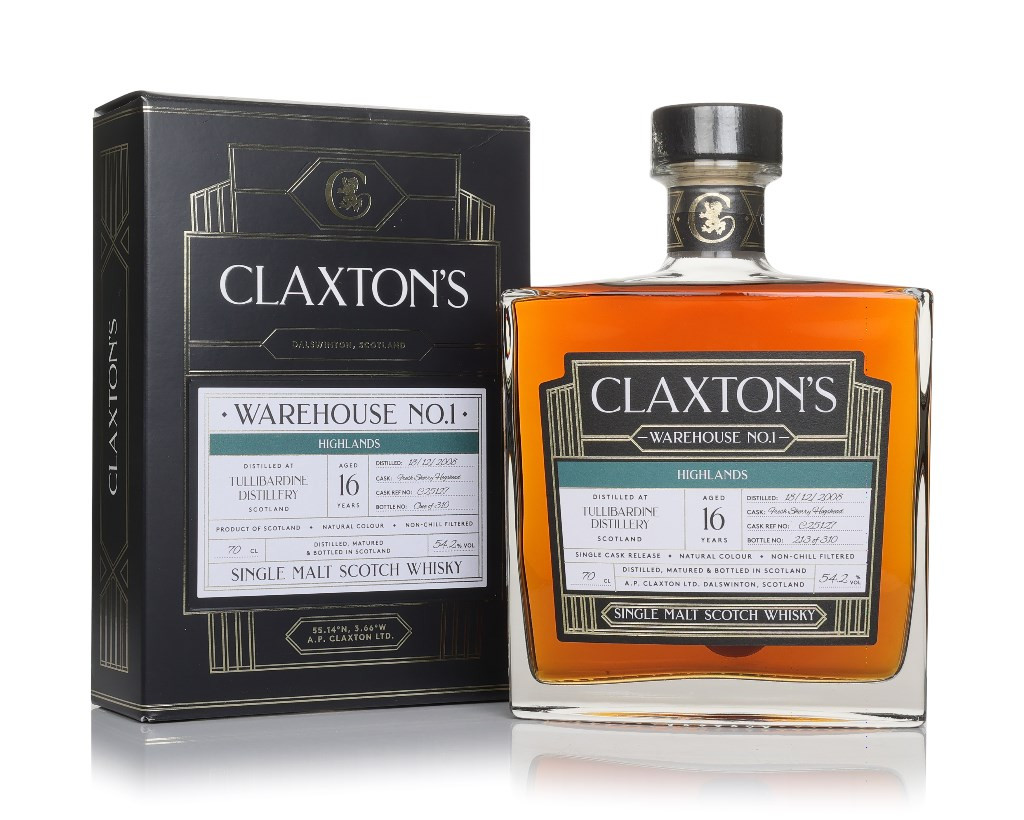 Tullibardine 16 Year Old 2008 - Warehouse Series (Claxton's) 70cl
