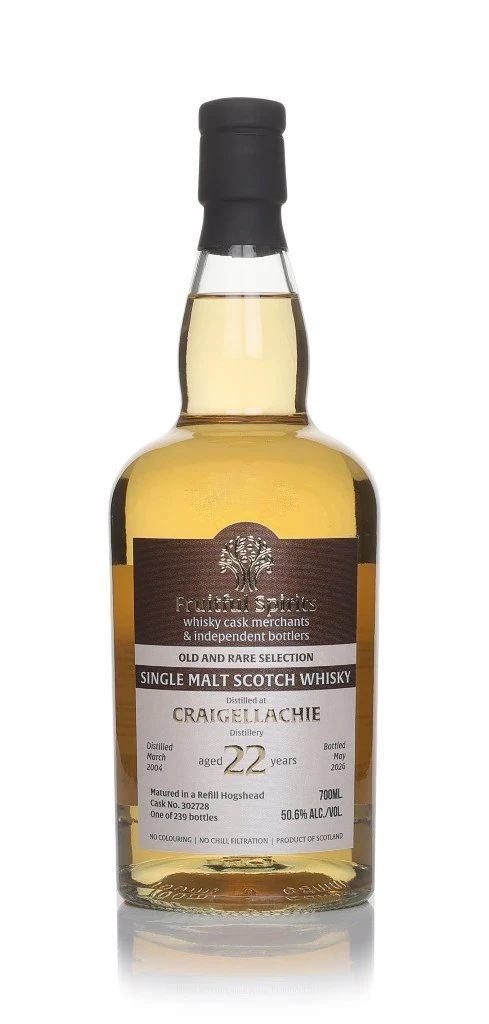 Craigellachie 22 Year Old 2004 (cask 302728) - Fruitful Spirits