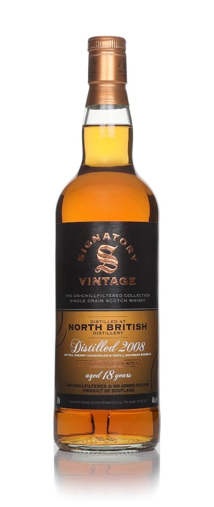 North British 18 Year Old 2008 - Un-Chillfiltered Collection (Signatory) 70cl