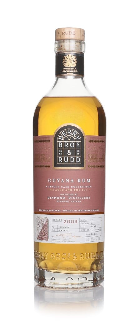 Diamond Distillery 22 Year Old 2003 (cask 49) Odyssey Range Release – The Auld & The Bold (Berry Bros. & Rudd) 70cl