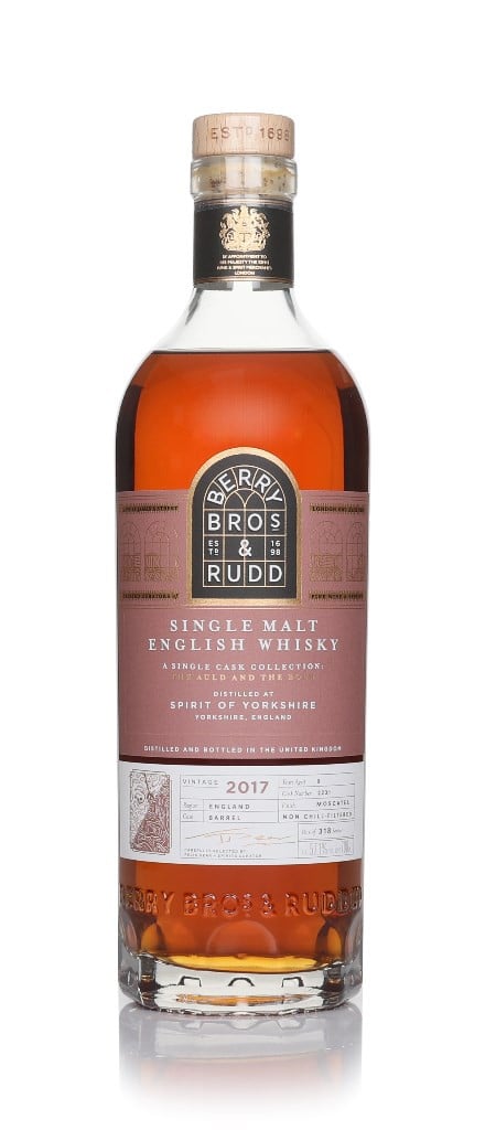 Spirit of Yorkshire 9 Year Old 2017 (cask 2231) Odyssey Range Release – The Auld & The Bold (Berry Bros. & Rudd)