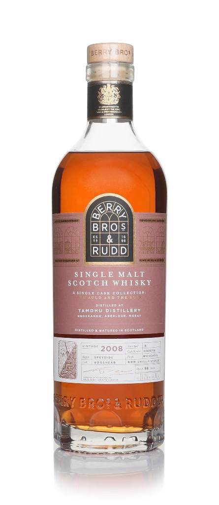 Tamdhu 18 Year Old 2008 (cask 80000778) Odyssey Range Release – The Auld & The Bold (Berry Bros. & Rudd) 70cl