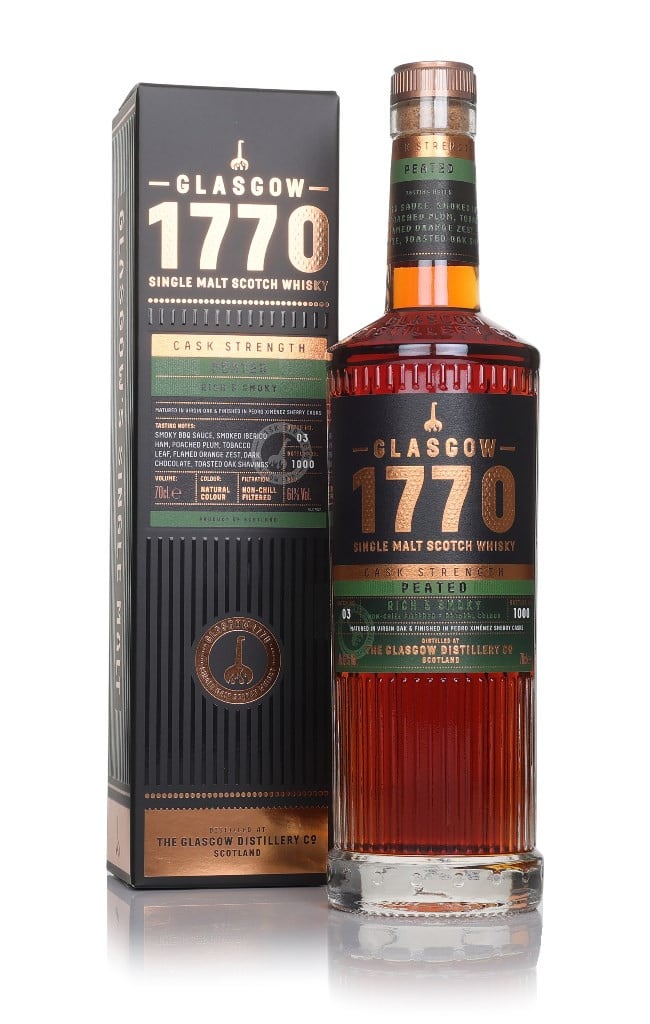 Glasgow 1770 Peated Cask Strength Batch 03 70cl