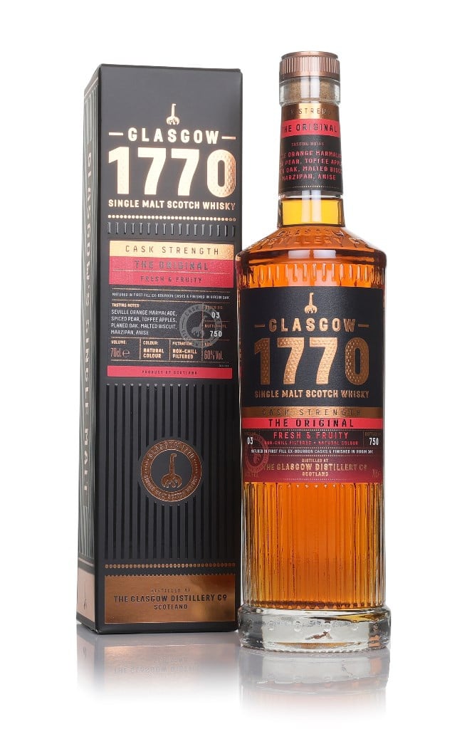 Glasgow 1770 The Original Cask Strength Batch 03 70cl