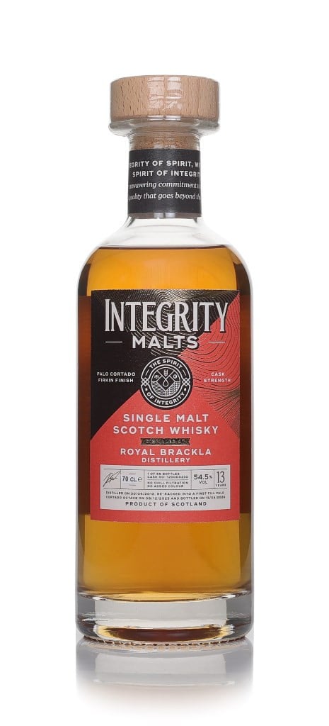 Royal Brackla 13 Year Old Palo Cortado Firkin Finish (Integrity Malts) 70cl