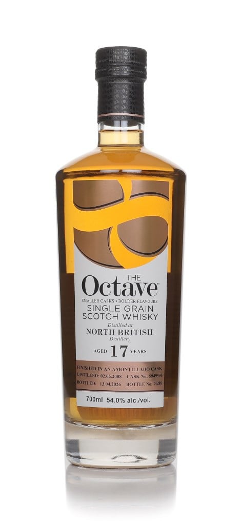 North British 17 Year Old 2008 (cask 5949596) Amontillado Cask - The Octave (Duncan Taylor) 70cl