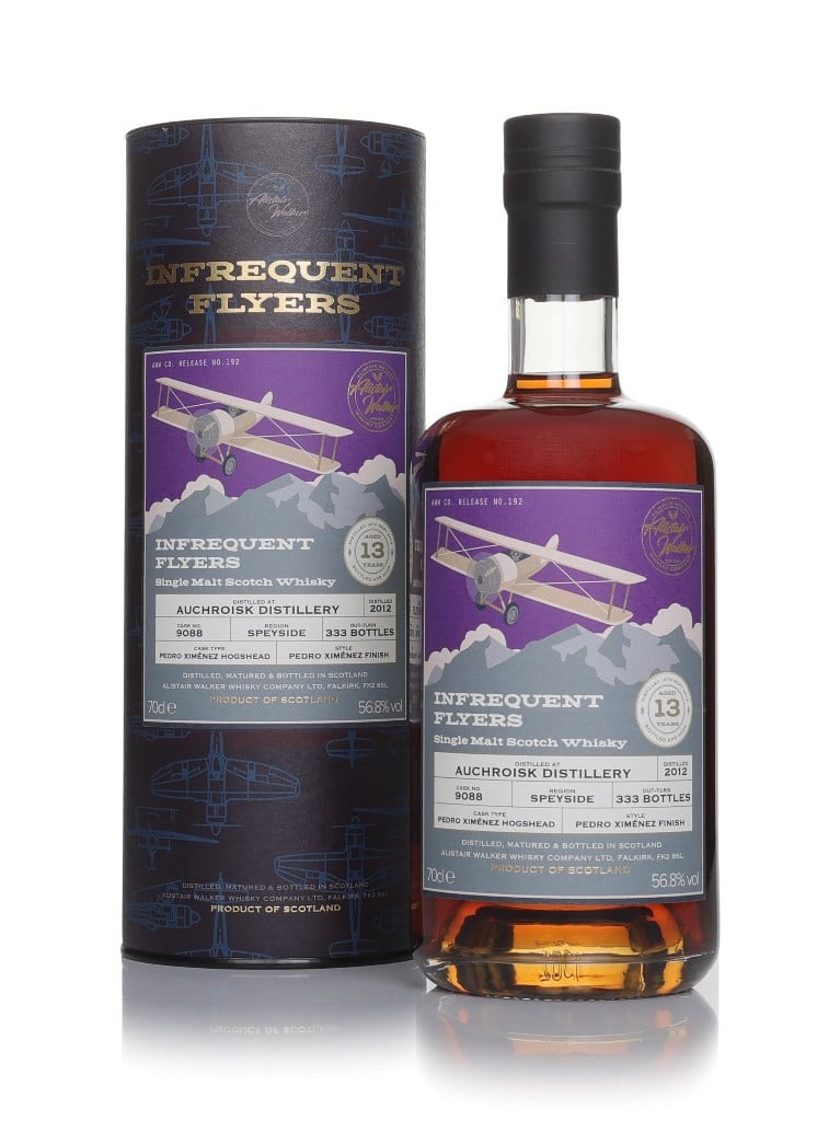Auchroisk 13 Year Old 2012 (cask 9088) - Infrequent Flyers (Alistair Walker) 70cl