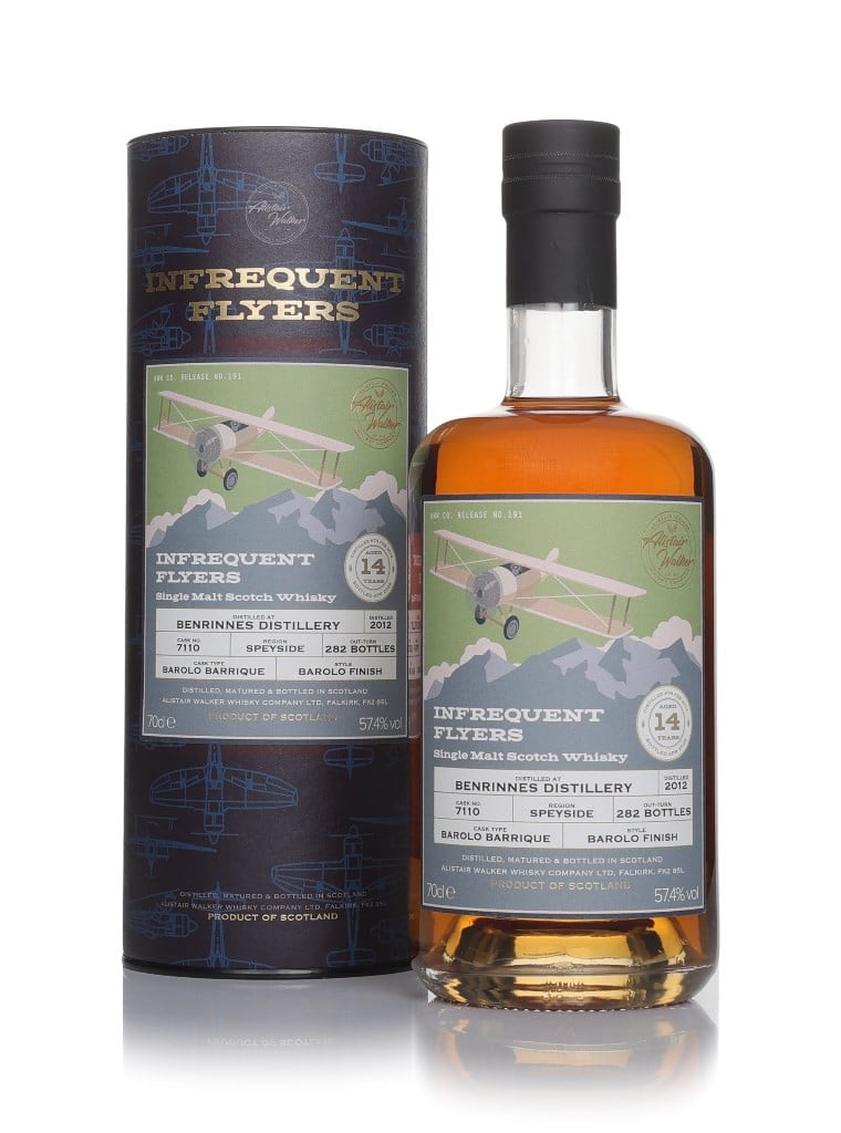 Benrinnes 14 Year Old 2012 (cask 7110) - Infrequent Flyers (Alistair Walker) 70cl