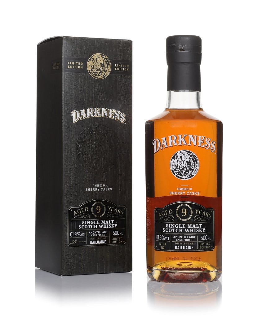 Dailuaine 9 Year Old Amontillado Cask Finish (Darkness) 50cl