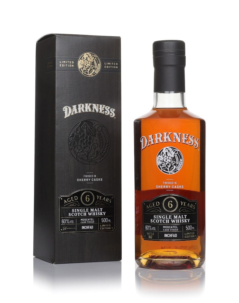 Inchfad 6 Year Old Moscatel Cask Finish (Darkness) 50cl
