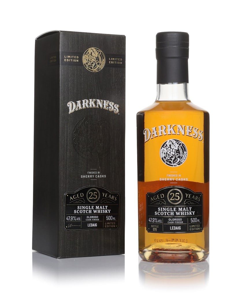 Ledaig 25 Year Old Oloroso Cask Finish (Darkness) 50cl