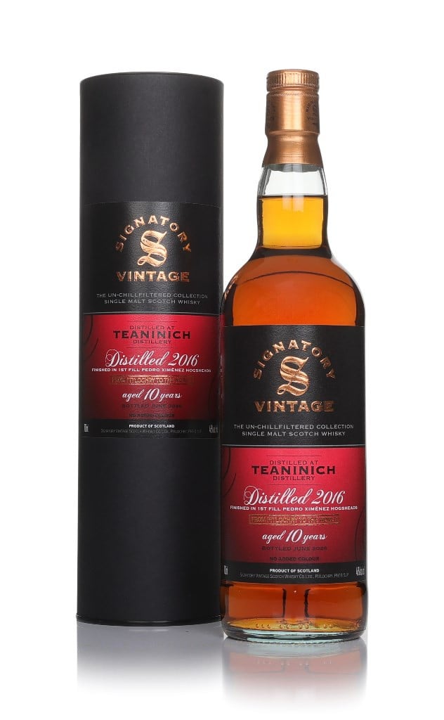 Teaninich 10 Year Old 2016 - The Unchillfiltered Collection (Signatory) 70cl