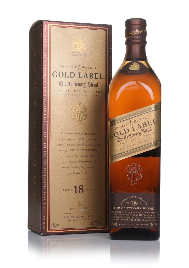 10434】Johnnie Walker GOLD LABEL 18年 ジョニーウォーカー ゴールド