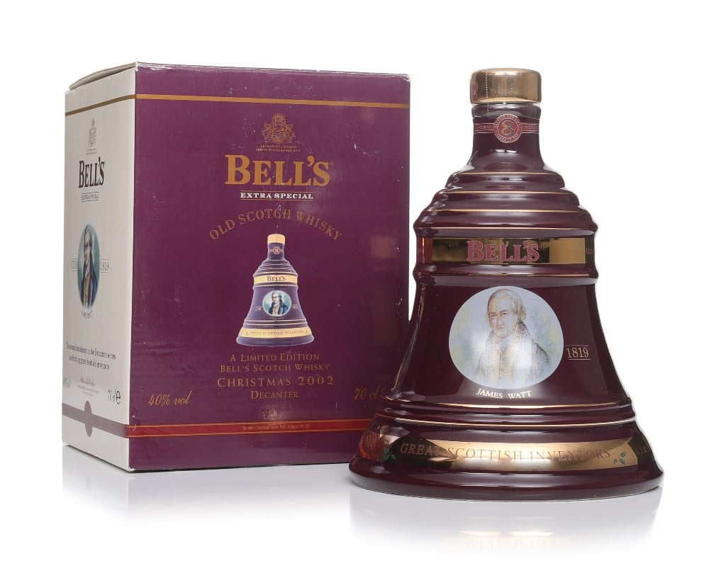 Bell's 2002 Christmas Decanter