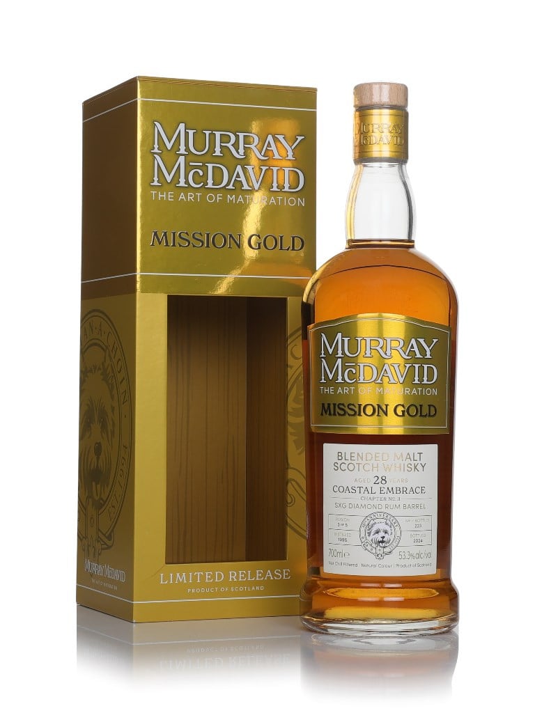 Coastal Embrace 28 Year Old 1995 Rum Barrel - Mission Gold (Murray McDavid) 70cl