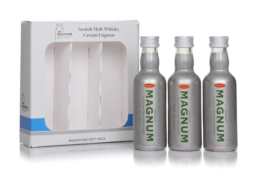 Magnum Cream Liqueur Miniature Gift Set (3 x 50ml) 15cl
