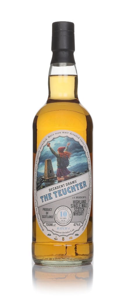 The Teuchter 10 Year Old Batch 4 - Decadent Drams (Decadent Drinks) 70cl