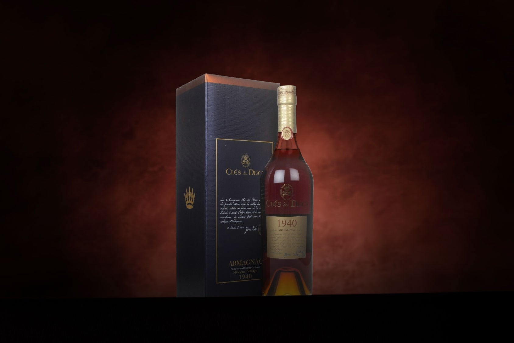 *COMPETITION* Clés des Ducs Millésimé 1940 Armagnac Ticket