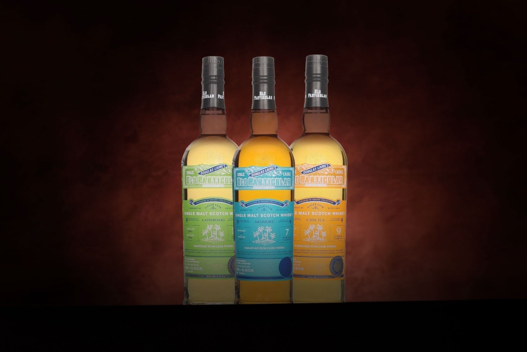 *COMPETITION* Douglas Laing Paradise in Smoke Rum Finish Collection (3) Whisky Ticket